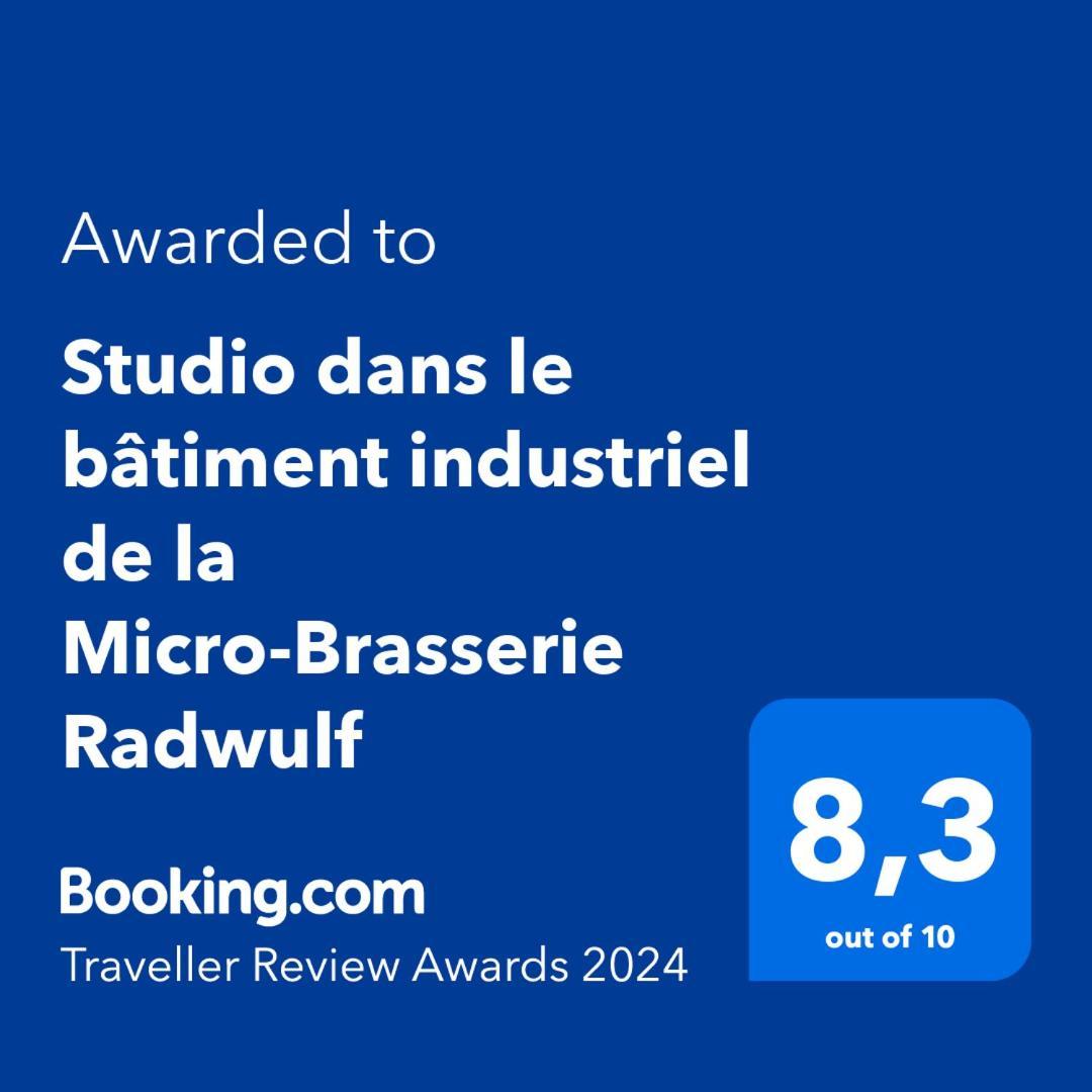 Apartamento Studio Dans Le Batiment Industriel De La Micro-Brasserie Radwulf Vieux-Ferrette Exterior foto
